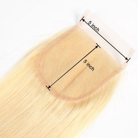613 HD Blonde Closure - Her One Stop LLC