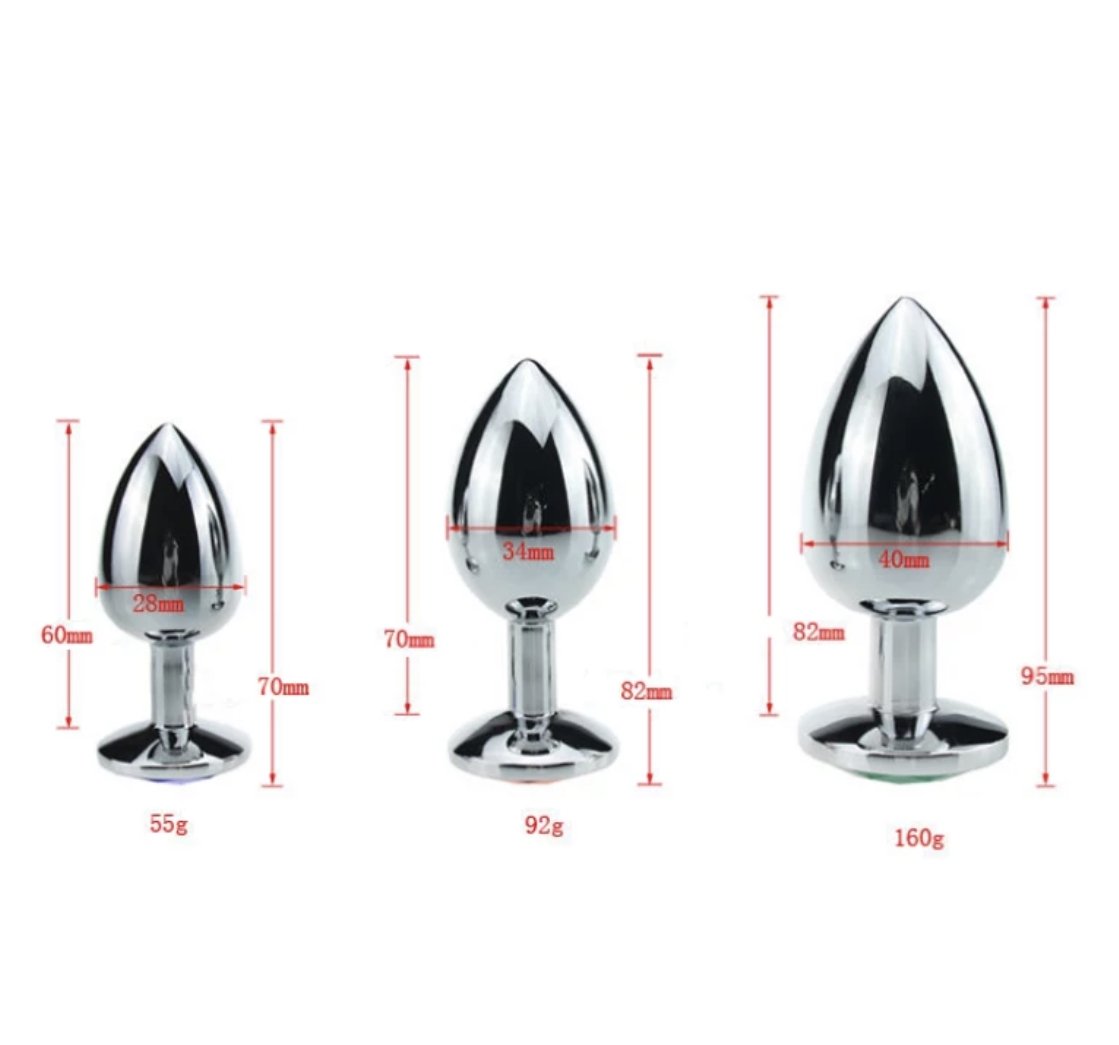 Plug Me Set of 3 Anal Plugs - Her One Stop LLC