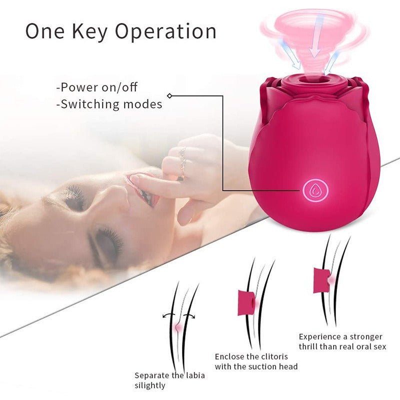 #1 Seller Rosey Rose Vibrator - Her One Stop LLC